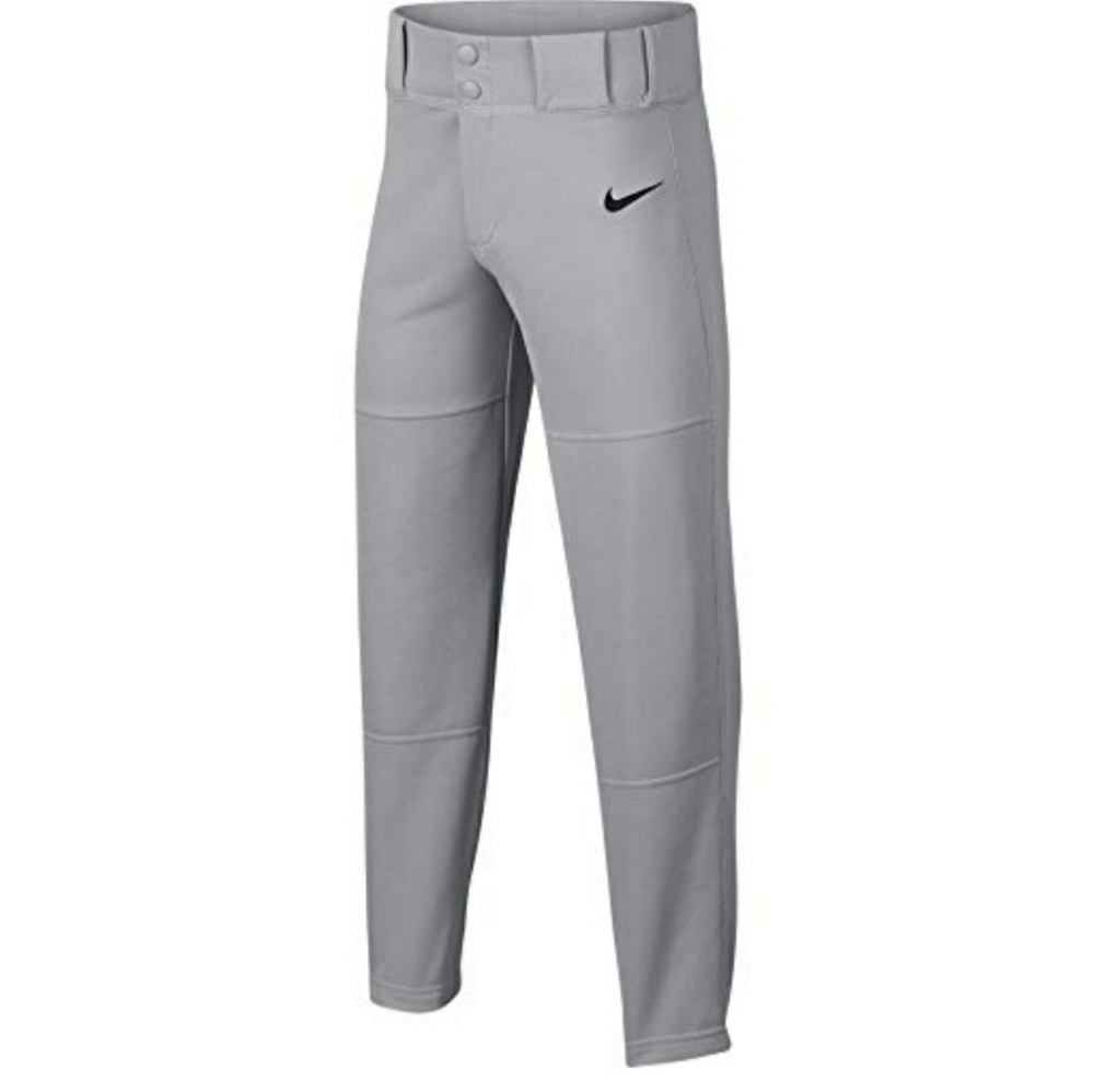Nike Men's Grey Dri-fit Open Hem Baseball Pant Blu